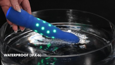 Evolved Disco Diva Vibrator Blue - wielofunkcyjny model z efektami LED