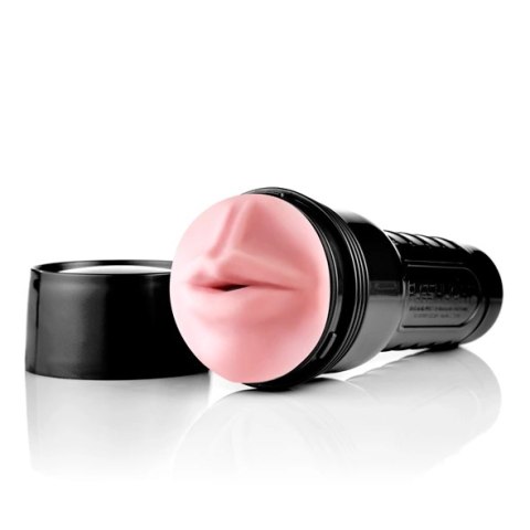 Fleshlight Pink Mouth Original - system intymny w etui, rożowy, 25,5 cm