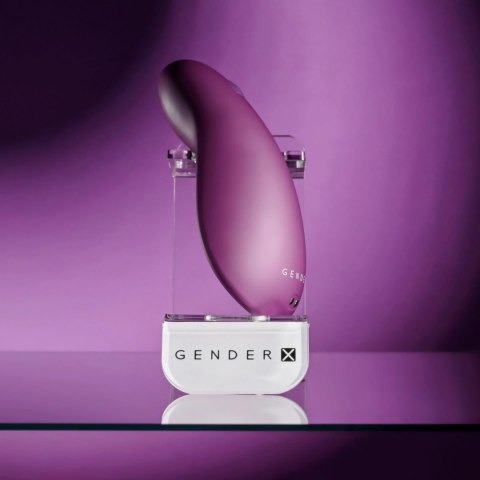 Gender X BJ Buddy Vibrator Burgundy - kompaktowa maszyna intymna IPX5