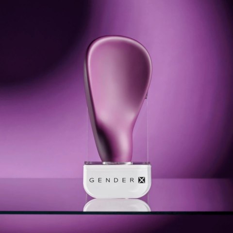 Gender X BJ Buddy Vibrator Burgundy - kompaktowa maszyna intymna IPX5
