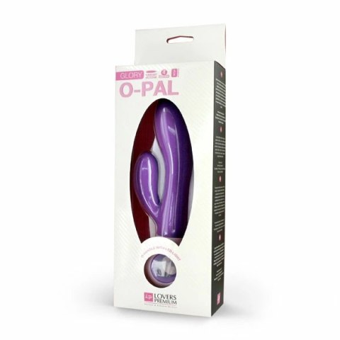 LoversPremium Glory - Podwojny wibrator O-Pal, silikonowy, 4 tryby