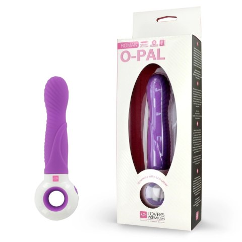 LoversPremium O-Pal Roman - silikonowy model z uchwytem O, 18 cm