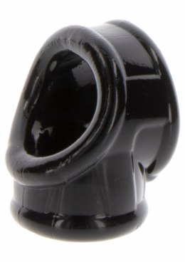 Manpower by TOYJOY Triple Pipe C-Ring czarny, elastyczny pierścień TPR