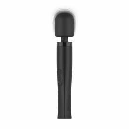 MyMagicWand Wand Vibrator Medium Black - wielofunkcyjny masażer IPX5