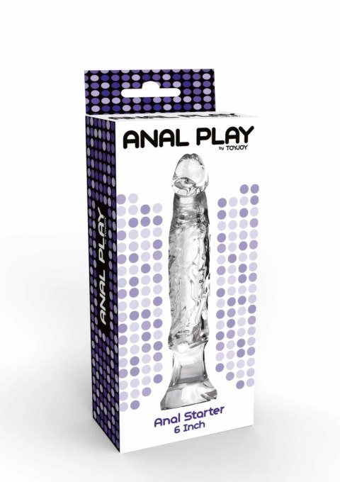 TOYJOY Anal Starter 16 cm - elastyczny model z szeroką podstawą