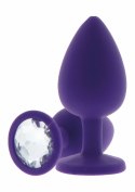TOYJOY Diamond Booty Jewel Medium silikonowy z ozdobnym kryształem