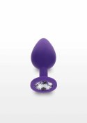 TOYJOY Diamond Booty Jewel Medium silikonowy z ozdobnym kryształem