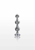 TOYJOY Diamond Star Beads Small aluminiowy korek z kryształem srebrny