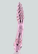 TOYJOY GLASS WORXX Dual-Ended Rhinestone Wand rożowy szkło 22 cm