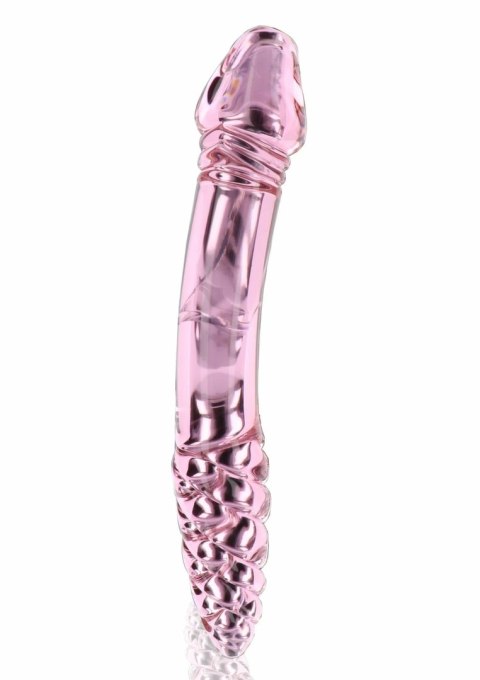 TOYJOY GLASS WORXX Dual-Ended Rhinestone Wand rożowy szkło 22 cm