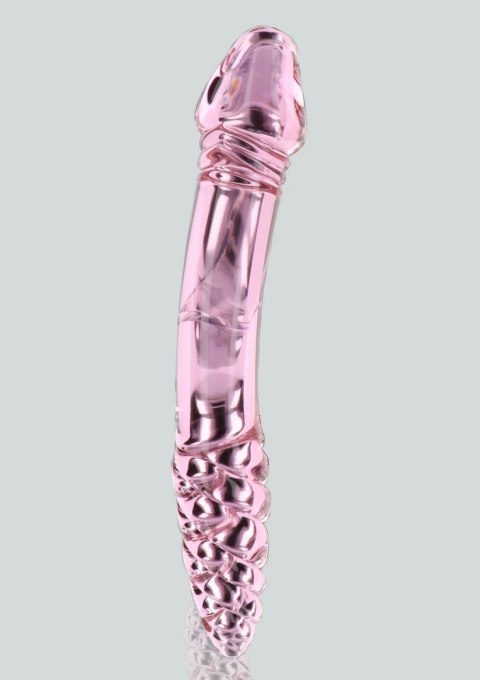 TOYJOY GLASS WORXX Dual-Ended Rhinestone Wand rożowy szkło 22 cm
