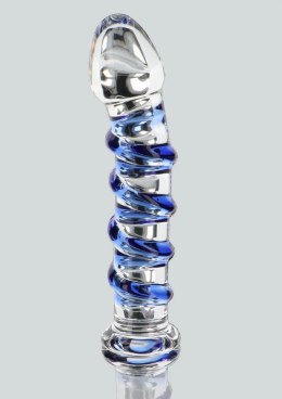 TOYJOY GLASS WORXX G-Spot Gemstone szklany model anatomiczny niebieski
