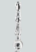TOYJOY GLASS WORXX Sparkle Wand szklana rożdżka falista 20 cm