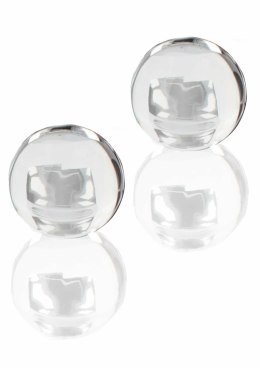 TOYJOY GLASS WORXX Weighted Kegel Drops - szklane kulki treningowe