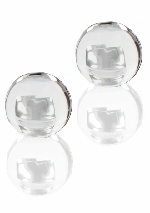TOYJOY GLASS WORXX Weighted Kegel Drops - szklane kulki treningowe