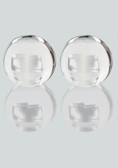 TOYJOY GLASS WORXX Weighted Kegel Drops - szklane kulki treningowe