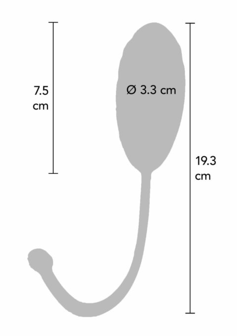 TOYJOY Lily Remote Egg bezprzewodowe jajko sterowane pilotem fioletowe