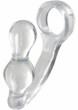 TOYJOY Power Plug & Penisring zestaw intymny TPE wodoodporny czarny