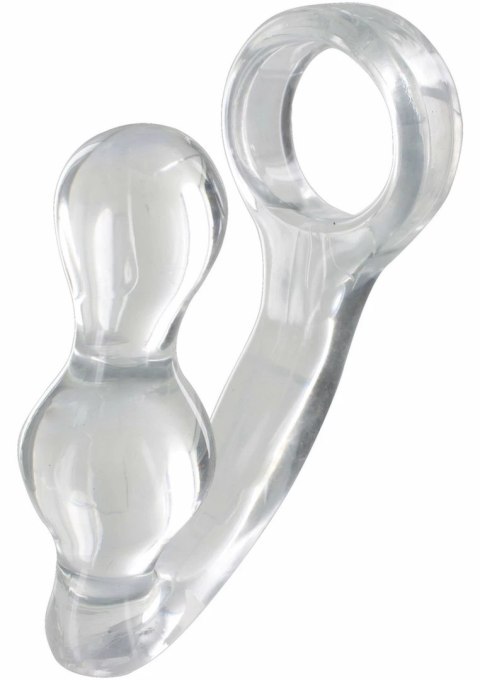 TOYJOY Power Plug & Penisring zestaw intymny TPE wodoodporny czarny