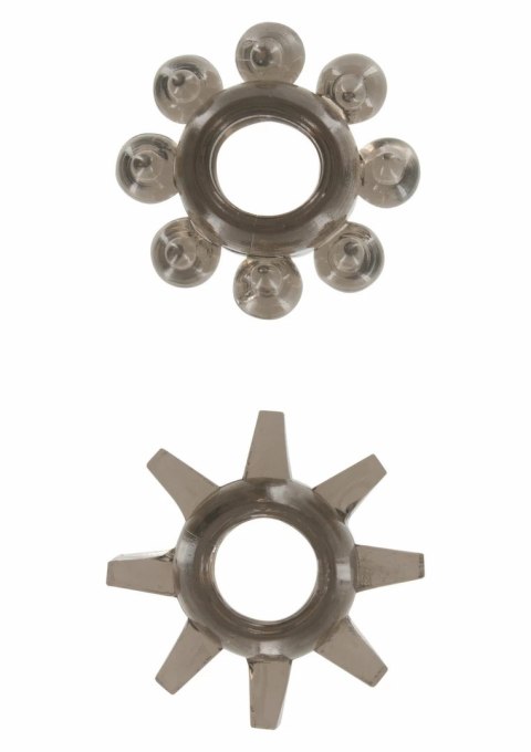 TOYJOY Power Stretchy Rings 2 szt. elastyczne pierścienie TPE