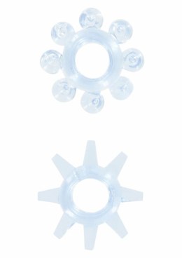 TOYJOY Power Stretchy Rings 2 szt. - elastyczne pierścienie TPE