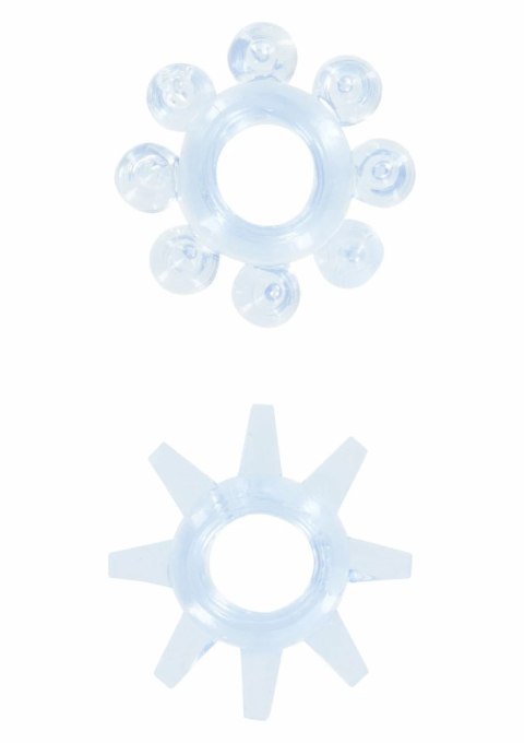 TOYJOY Power Stretchy Rings 2 szt. - elastyczne pierścienie TPE