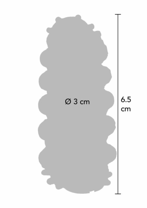 TOYJOY Power Stretchy Sleeve elastyczna nakładka TPE przezroczysta
