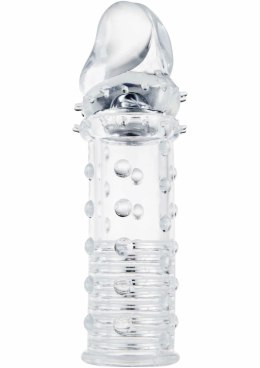 TOYJOY Power Stud Sleeve transparentny rękaw intymny z wypustkami TPE