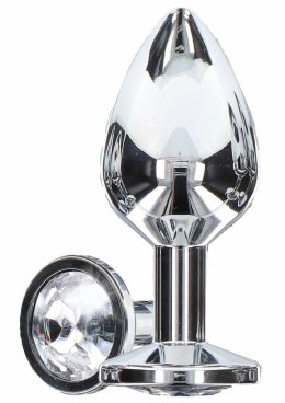 TOYJOY Starlight Booty Jewel Large aluminiowy z kryształem 8,5 cm