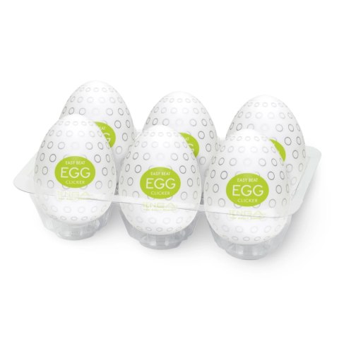 Tenga Egg Clicker Zestaw 6 Sztuk - Elastyczne Nakładki Intymne