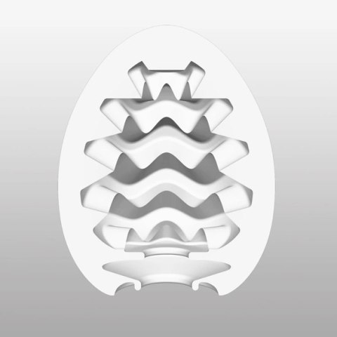 Tenga Egg Wavy - zestaw 6 silikonowych nakładek anatomicznych
