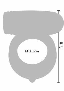 HIDDEN DESIRE Elite Power Twin C-Ring podwojny pierścień wibrujący