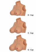 Hidden Desire ALTER EGO Wearable Breasts Crop Top E Cup silikonowy top EAN 8713221835345