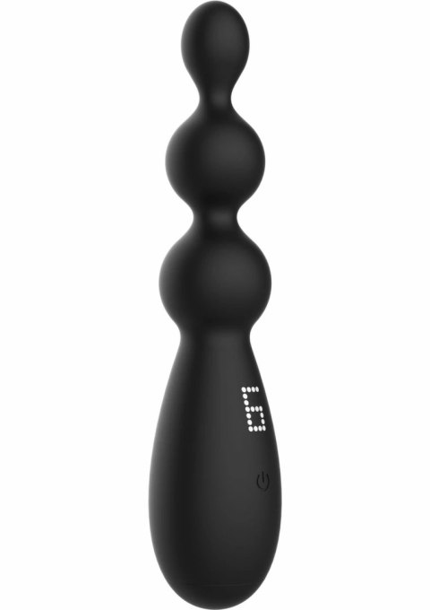 Hidden Desire Extreme Triple Thrill Anal Vibrator silikonowy 3-kulkowy czarny