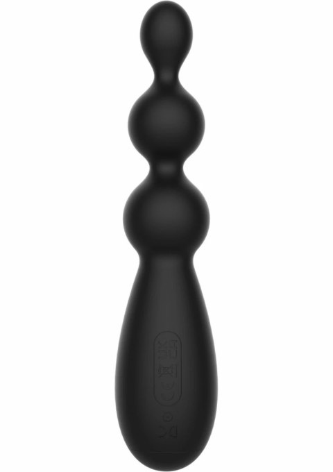Hidden Desire Extreme Triple Thrill Anal Vibrator silikonowy 3-kulkowy czarny