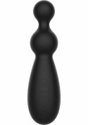 Hidden Desire Extreme Twin Thrill Anal Vibrator silikonowy, wielofunkcyjny, czarny