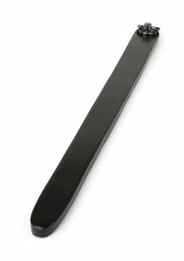 Hidden Desire Genuine Leather Ruler - elegancki skorzany liniał 40 cm czarny