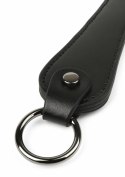 Hidden Desire Genuine Leather Slapper I - skorzany płaski bat z ergonomicznym uchwytem