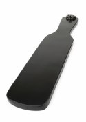 Hidden Desire Genuine Leather Spank Paddle - skorzana płetwa do masażu, czarna