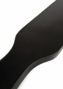 Hidden Desire Genuine Leather Spank Paddle - skorzana płetwa do masażu, czarna