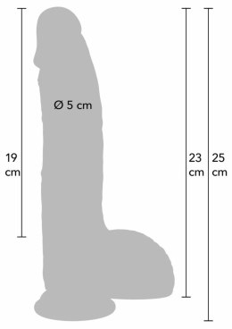 INFERNO by HIDDEN DESIRE Liquid Silicone 23 cm - model anatomiczny dwuwarstwowy