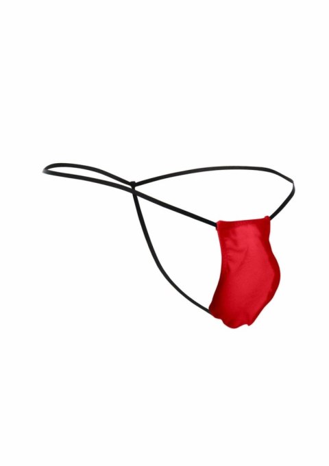 Justin+Simon Classic G-String Bulge czarny, anatomiczny fason L/XL