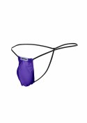 Justin+Simon Classic G-String Bulge czarny, komfortowy model męski L/XL