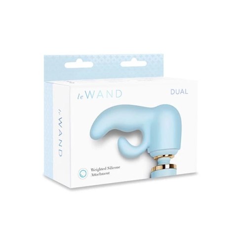 Le Wand Dual Weighted Attachment - Nakładka silikonowa z podwojną końcowką