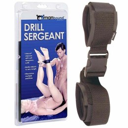 Manbound Drill Sergeant - Uprząż z Regulowanym Uchwytami do Rąk i Nog