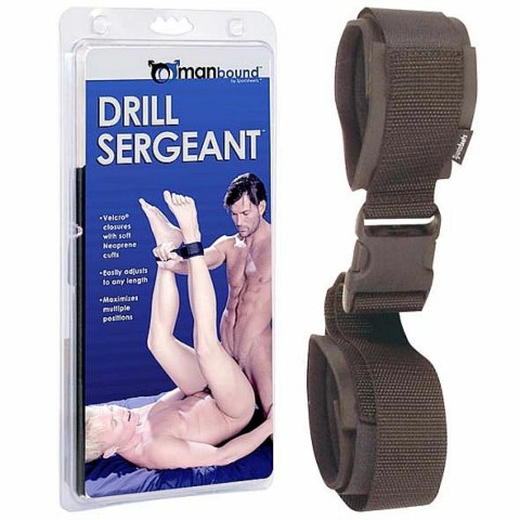 Manbound Drill Sergeant - Uprząż z Regulowanym Uchwytami do Rąk i Nog
