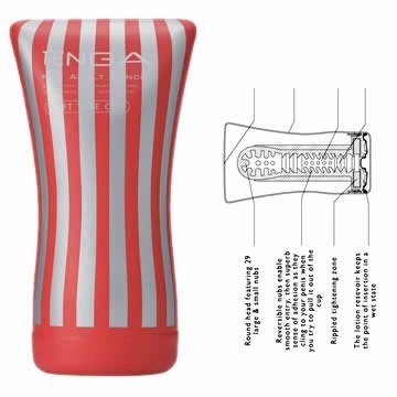 Tenga Soft Tube Cup - elastyczna tuba z systemem kontroli docisku