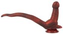 Beasty Cocks Panthera Double silikonowy model dwustronny z przyssawką 47 cm