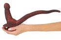 Beasty Cocks Panthera Double silikonowy model dwustronny z przyssawką 47 cm