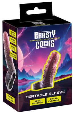 Beasty Cocks Tentacle Sleeve silikonowa nakładka anatomiczna 12 cm